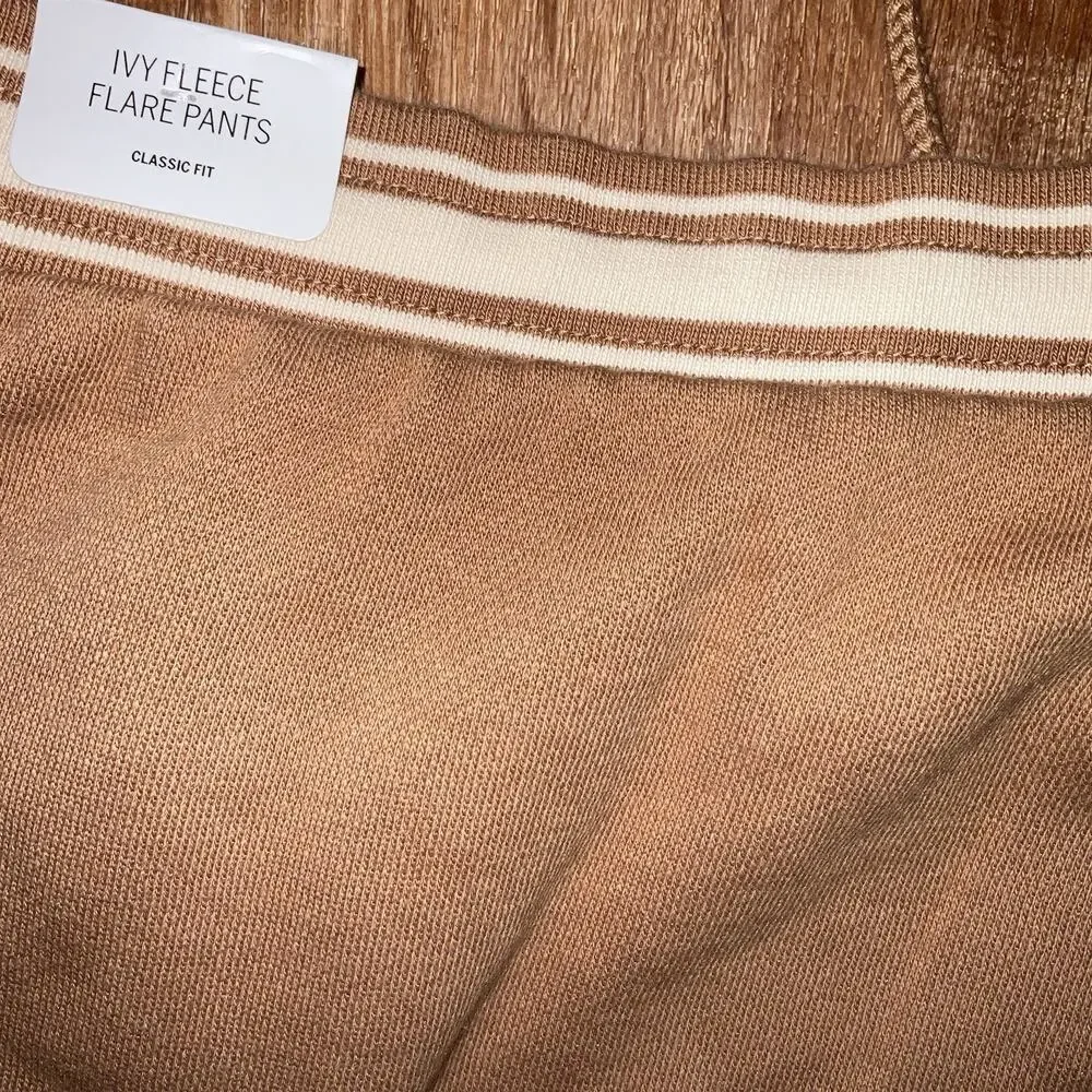 Victoria's Secret Pink women's ivy fleece pants Sweatpants TOFFEE -XL - Picture 3 of 13